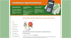 Desktop Screenshot of goedkoopstehypotheekadviseur.nl